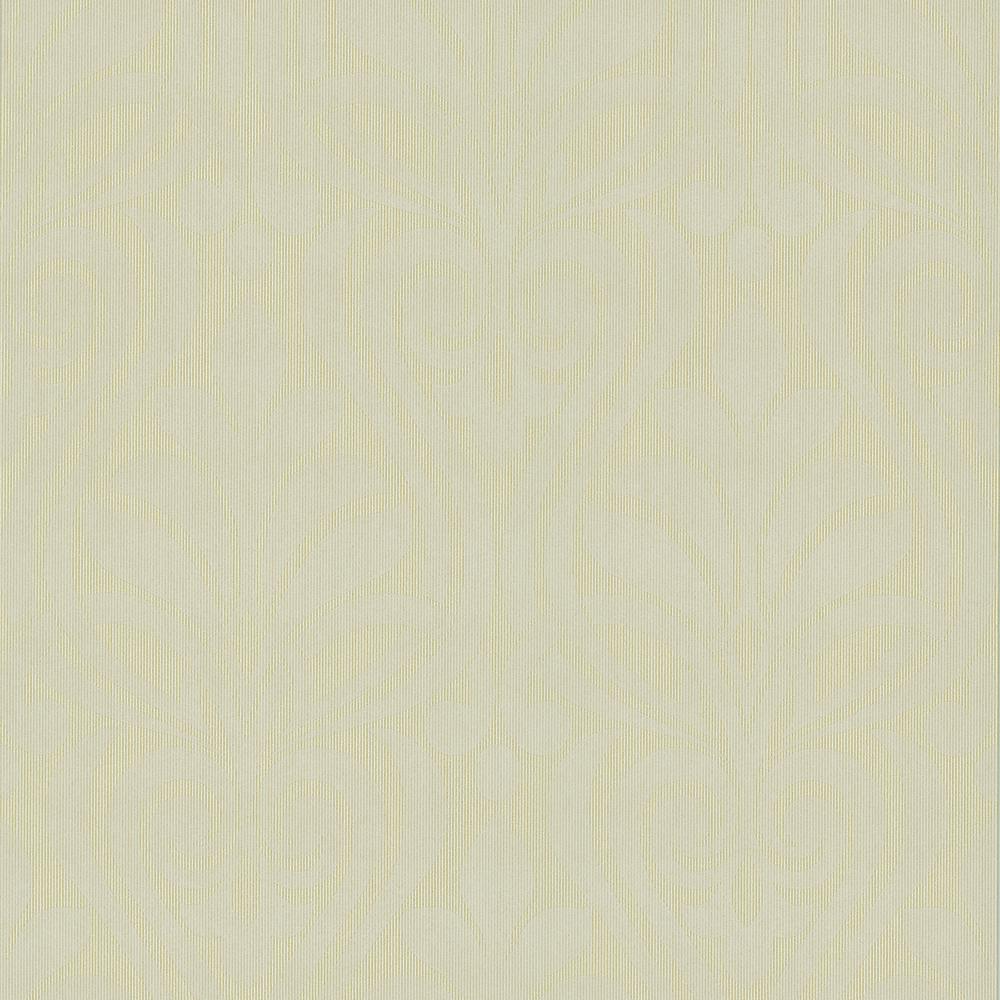 UPC 091212545502 product image for Kenneth James Amiya Gold New Damask Paper Strippable Roll (Covers 56.4 sq. ft.) | upcitemdb.com