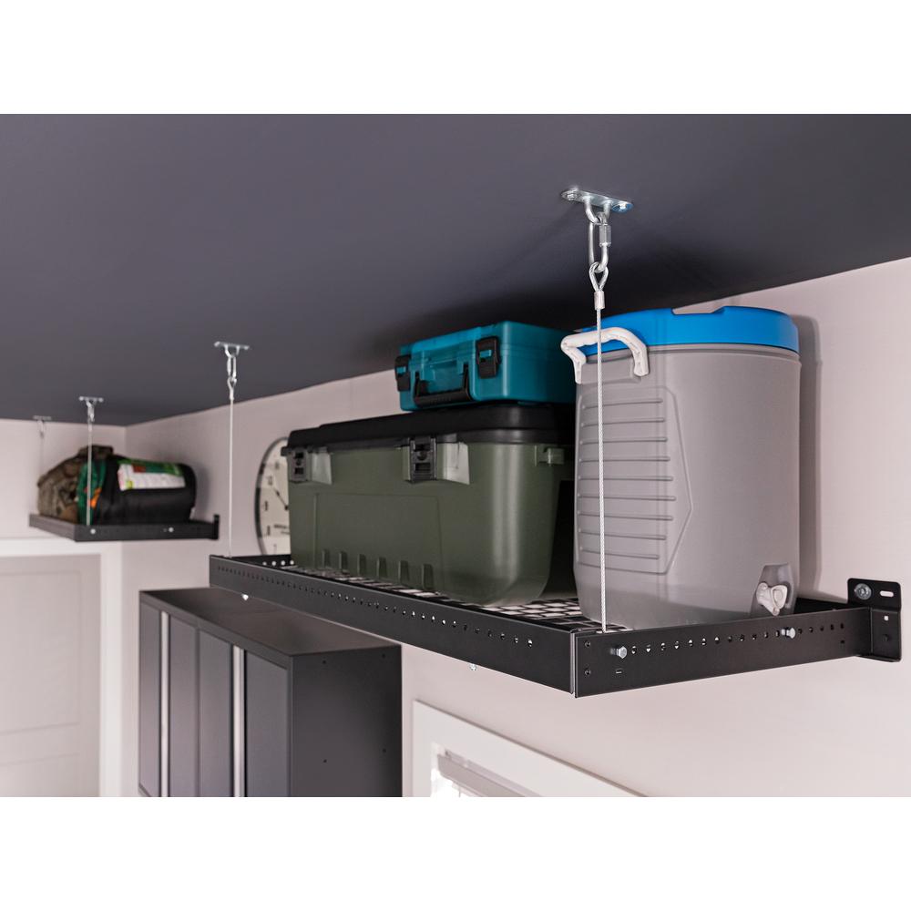 Newage Products Pro Series 184 In W X 85 25 In H X 24 In D 18 Gauge Steel Garage Cabinet Set In Gray 10 Piece 52099 The Home Depot