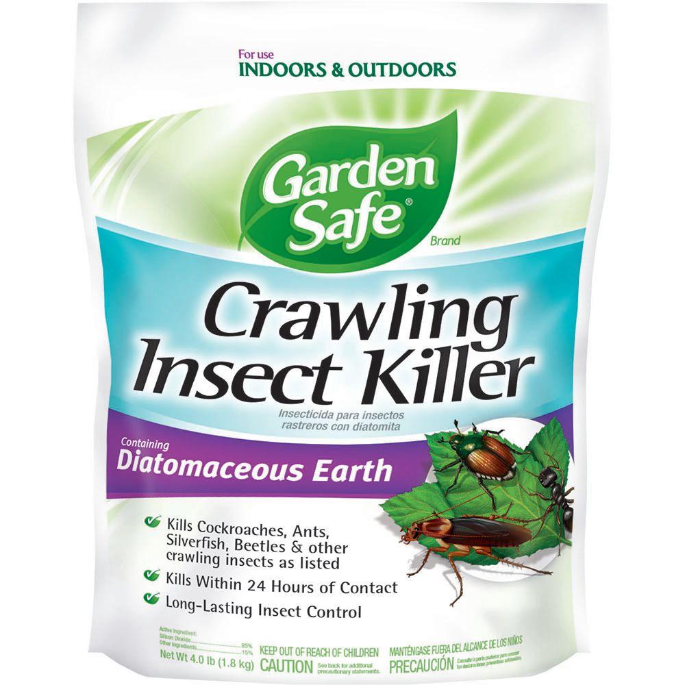 Safer Brand 4 lb. Diatomaceous Earth - Bed Bug, Flea, Ant ...