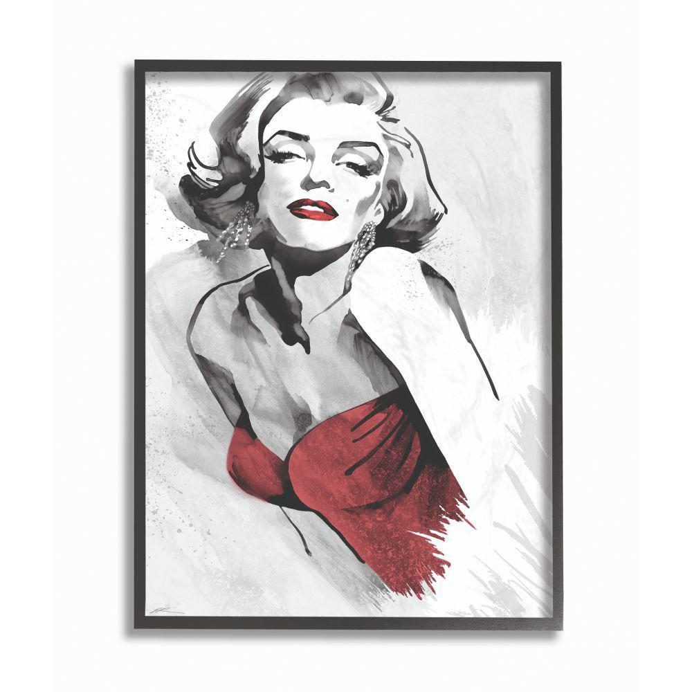The Stupell Home Decor Collection 24 In X 30 In Marilyn Monroe