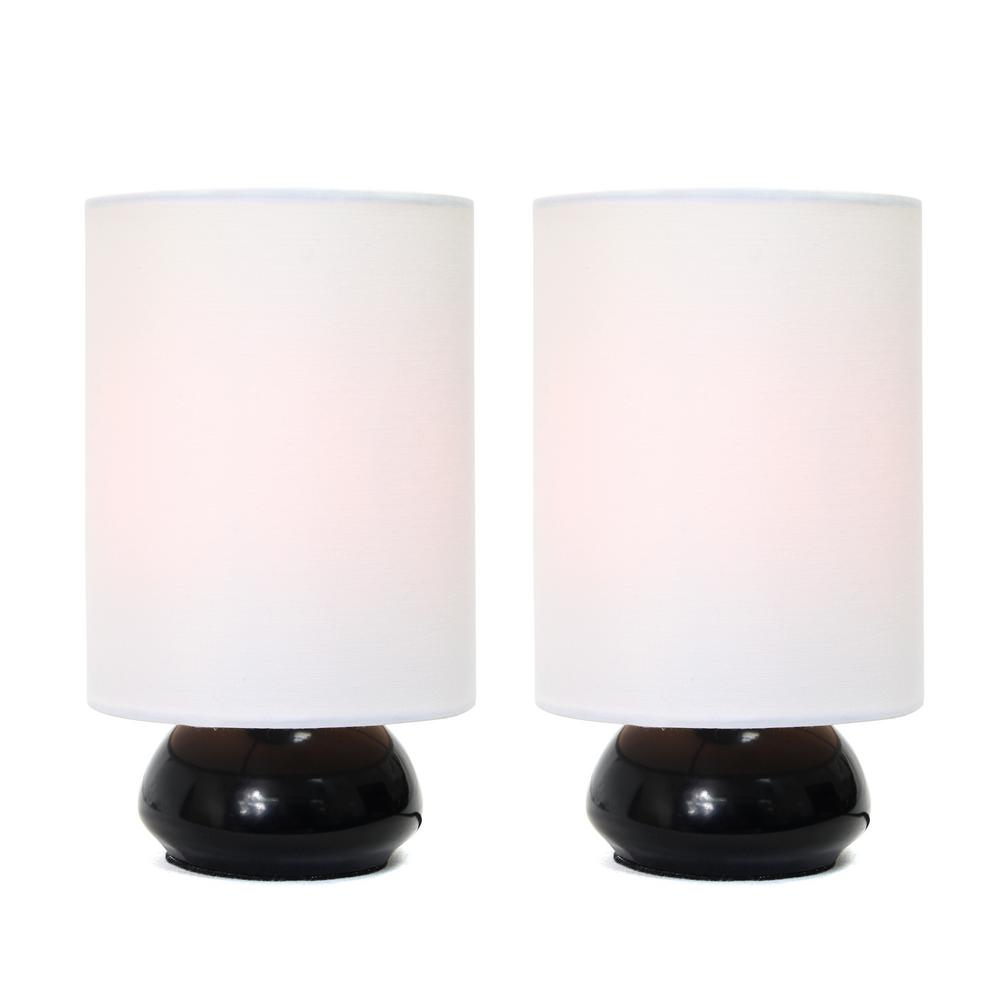 black touch table lamp