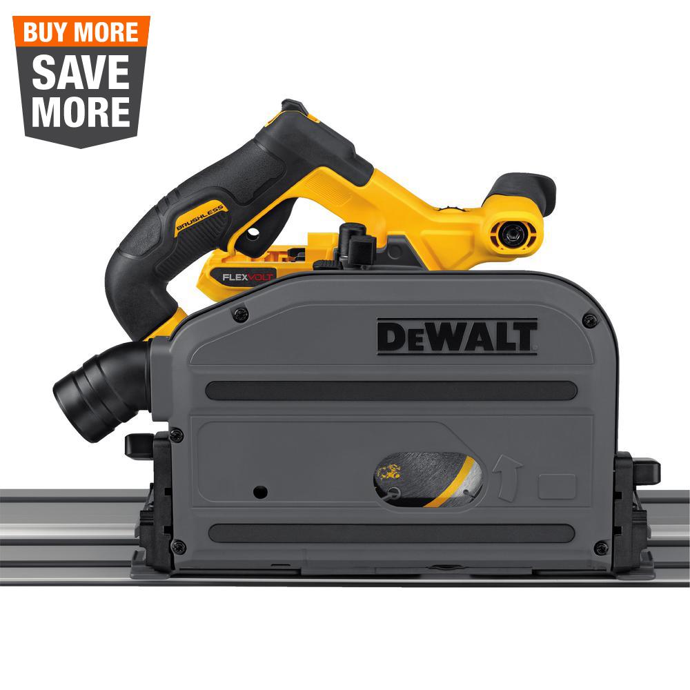 DEWALT FLEXVOLT 60Volt MAX Cordless Brushless 61/2 in. Track Saw