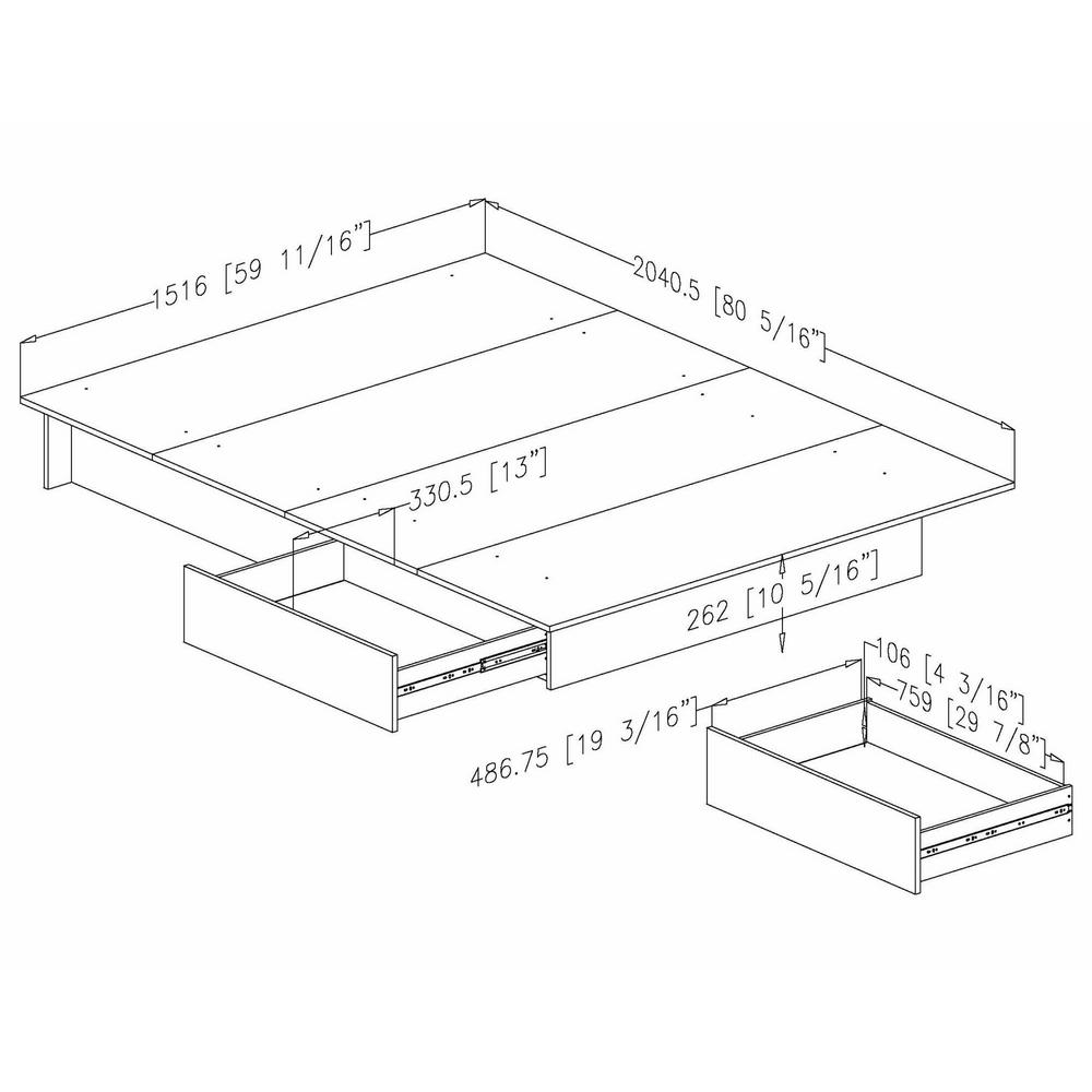 Reviews For South Shore Step One Pure Black Queen Platform Bed With Storage 3107217 The Home Depot