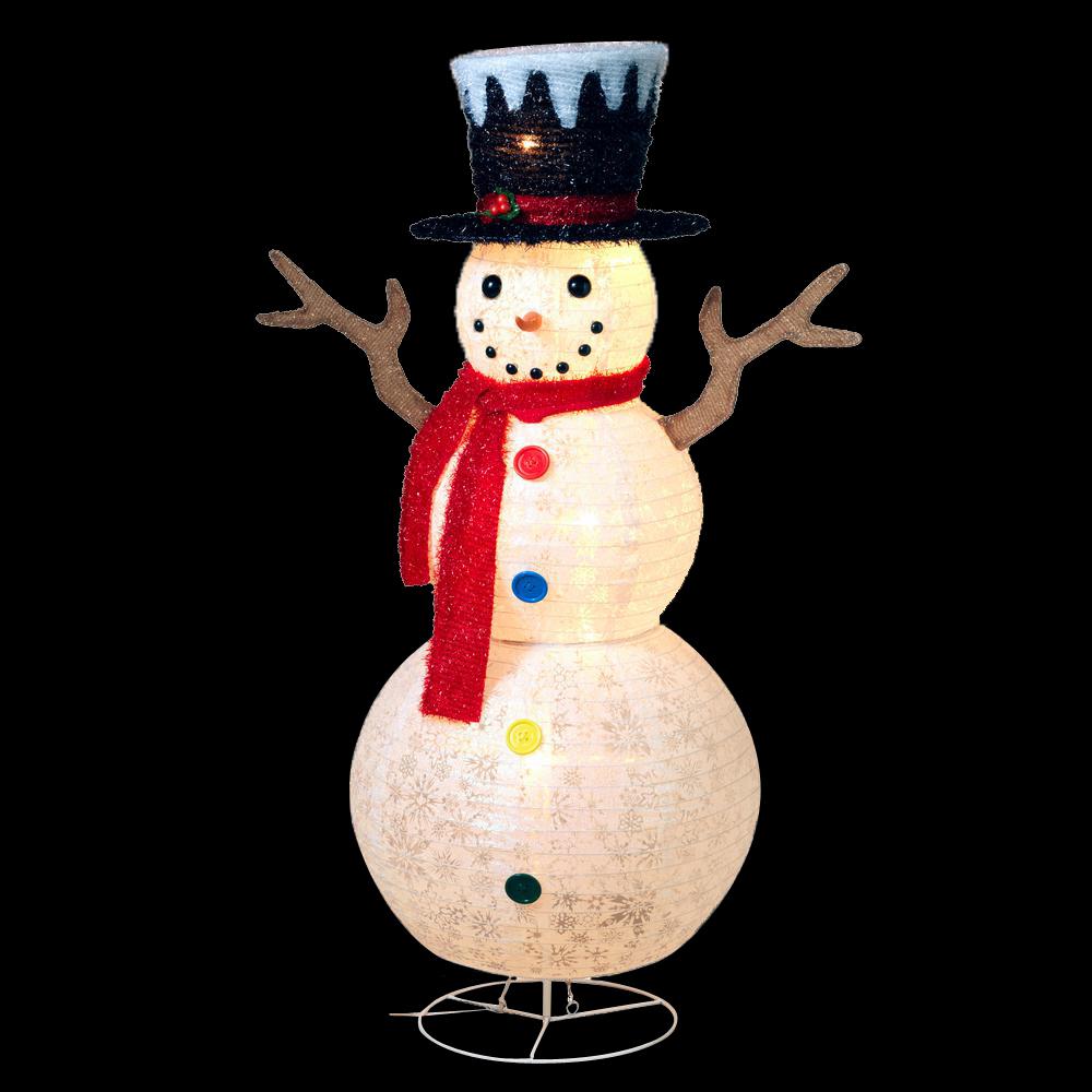 outdoor lighted snowman lowes