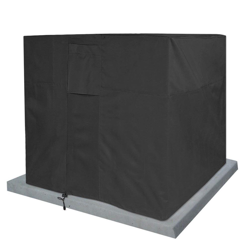 Qualward Air Conditioner Cover For Outside Units Square Fits Up To 30 X 30 X 32 Inches Ac Cover For Outdoor Central Unit Heavy Duty Water Resistant Design Air Conditioners Accessories Gob