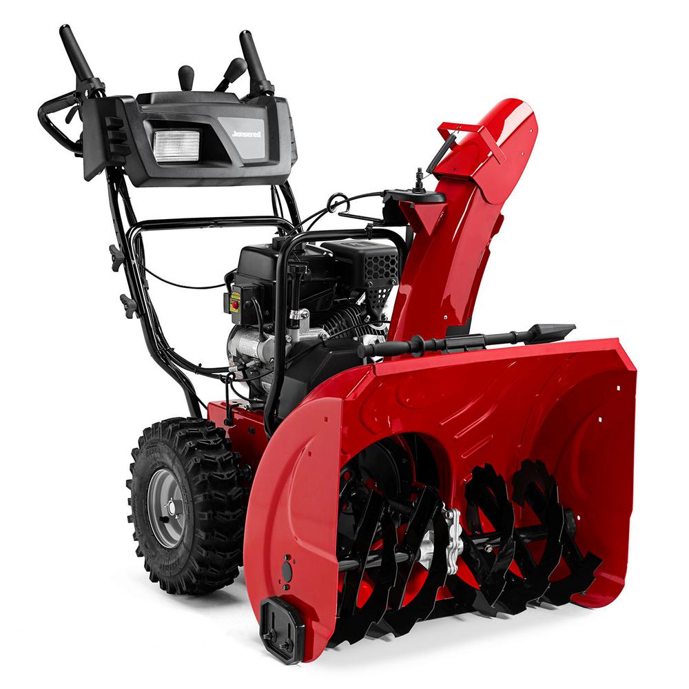 Yard Machines 26 In 208cc 2 Stage Electric Start Gas Snow Blower