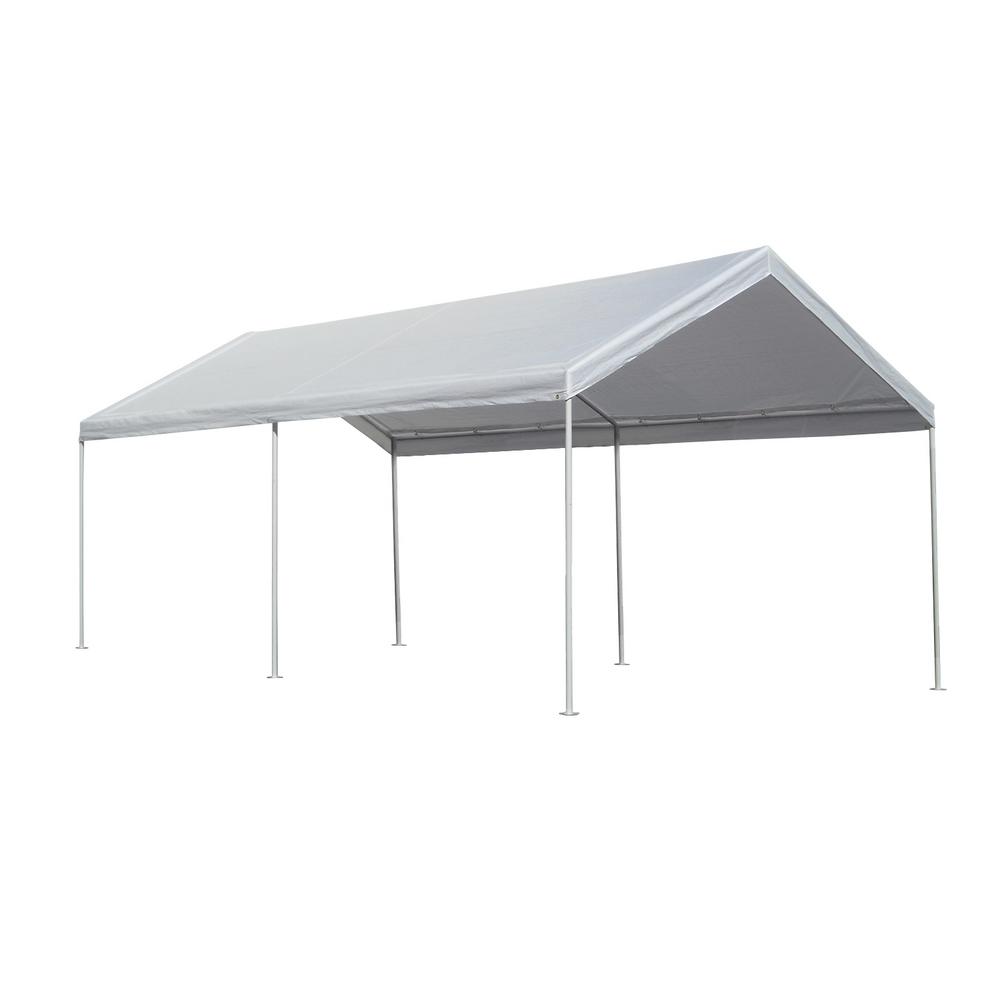 Caravan Canopy Carports Garages Outdoor Storage The Home Depot