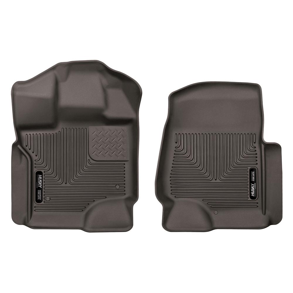 Husky Liners Front Floor Liners Fits 15 18 F150 Supercrew Supercab