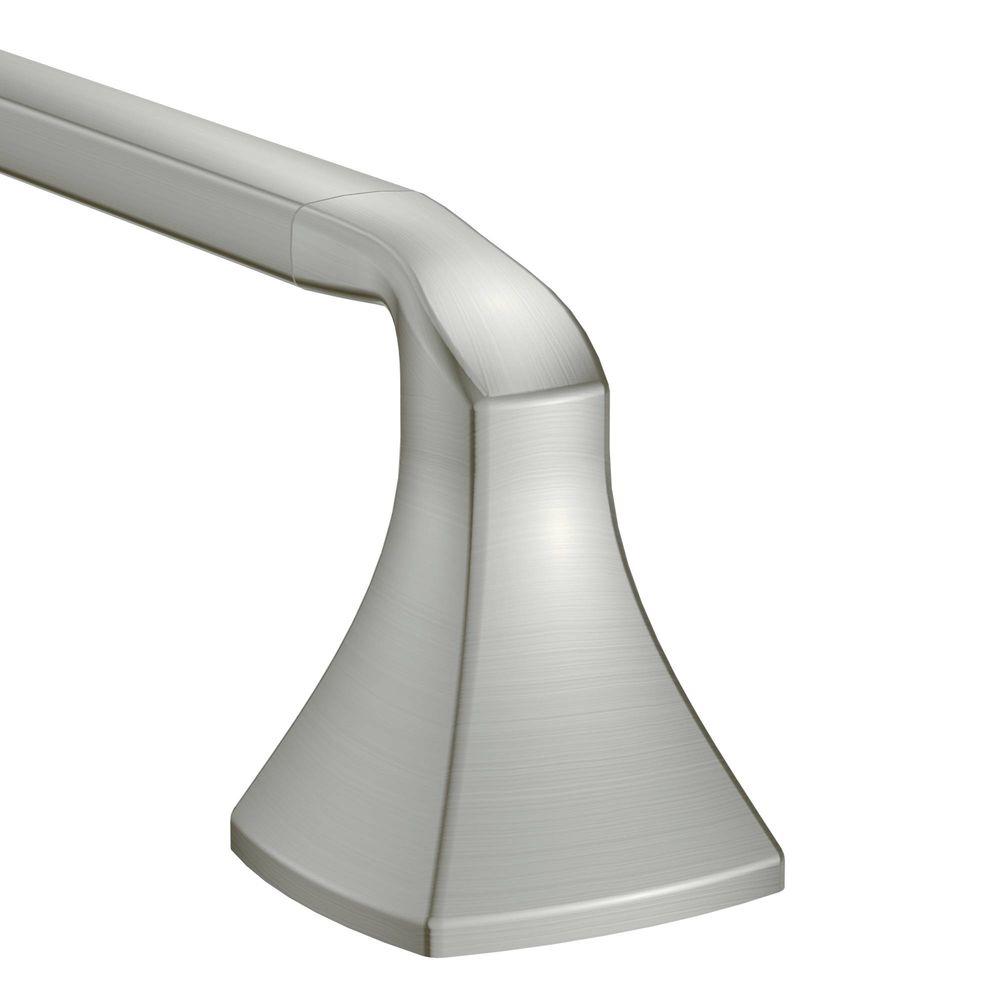 MOEN Voss 24 in. Towel Bar in Brushed Nickel