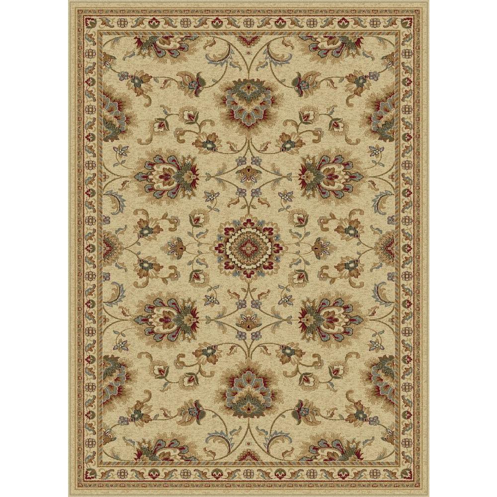 Tayse Rugs Sensation Ivory 8 ft. 9 in. x 12 ft. 3 in. Traditional Area