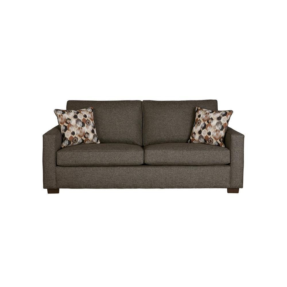 Chelsea Home Furniture Payton Sensations Grey Queen Sleeper Sofa 196704SLSG The Home Depot