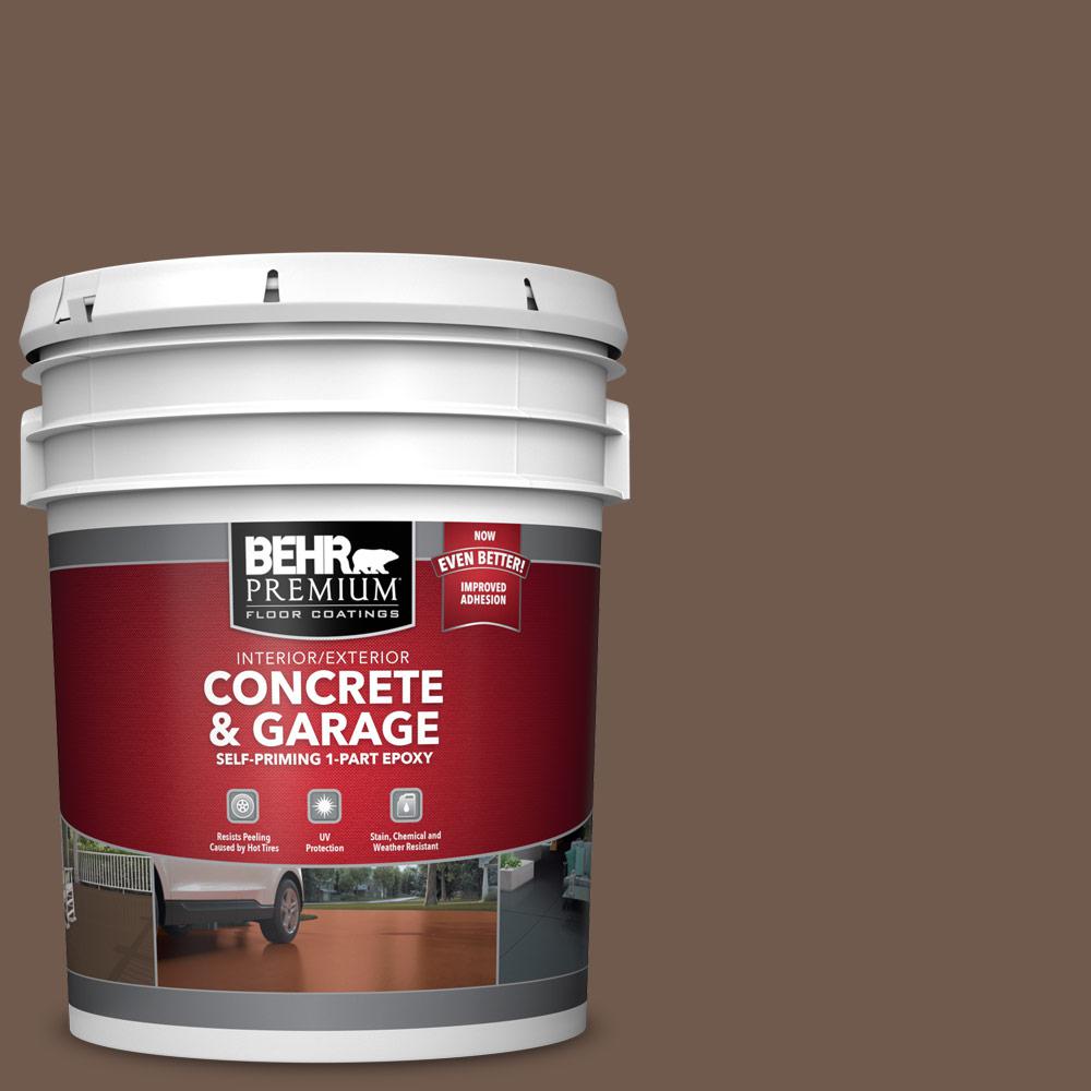 Behr Premium 5 Gal Pfc 35 Rich Brown Self Priming 1 Part Epoxy