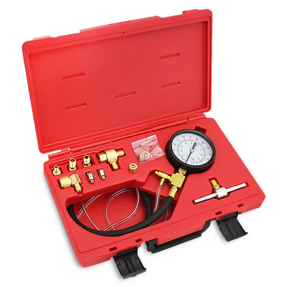 Stark Professional Steel Automotive Injection System Gas Fuel Pressure Tester Kit 25152 H The 3496