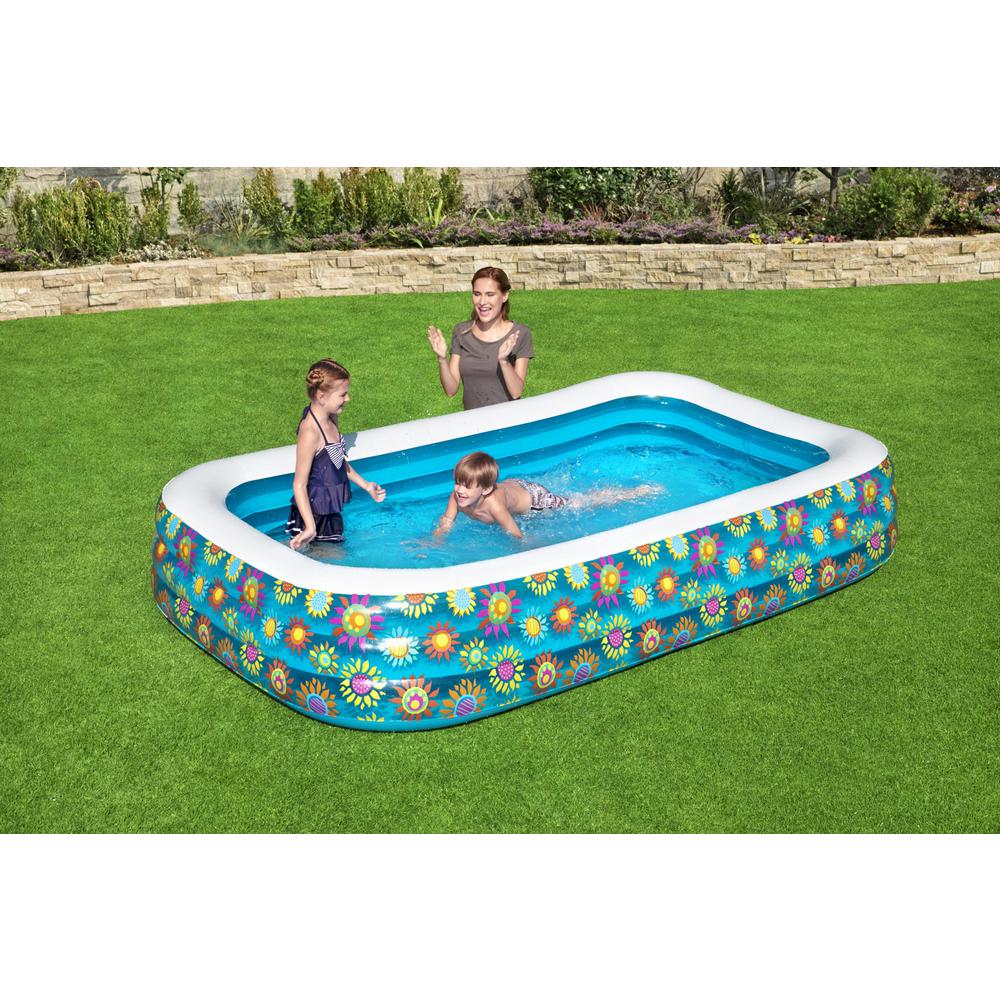 family inflatable pool