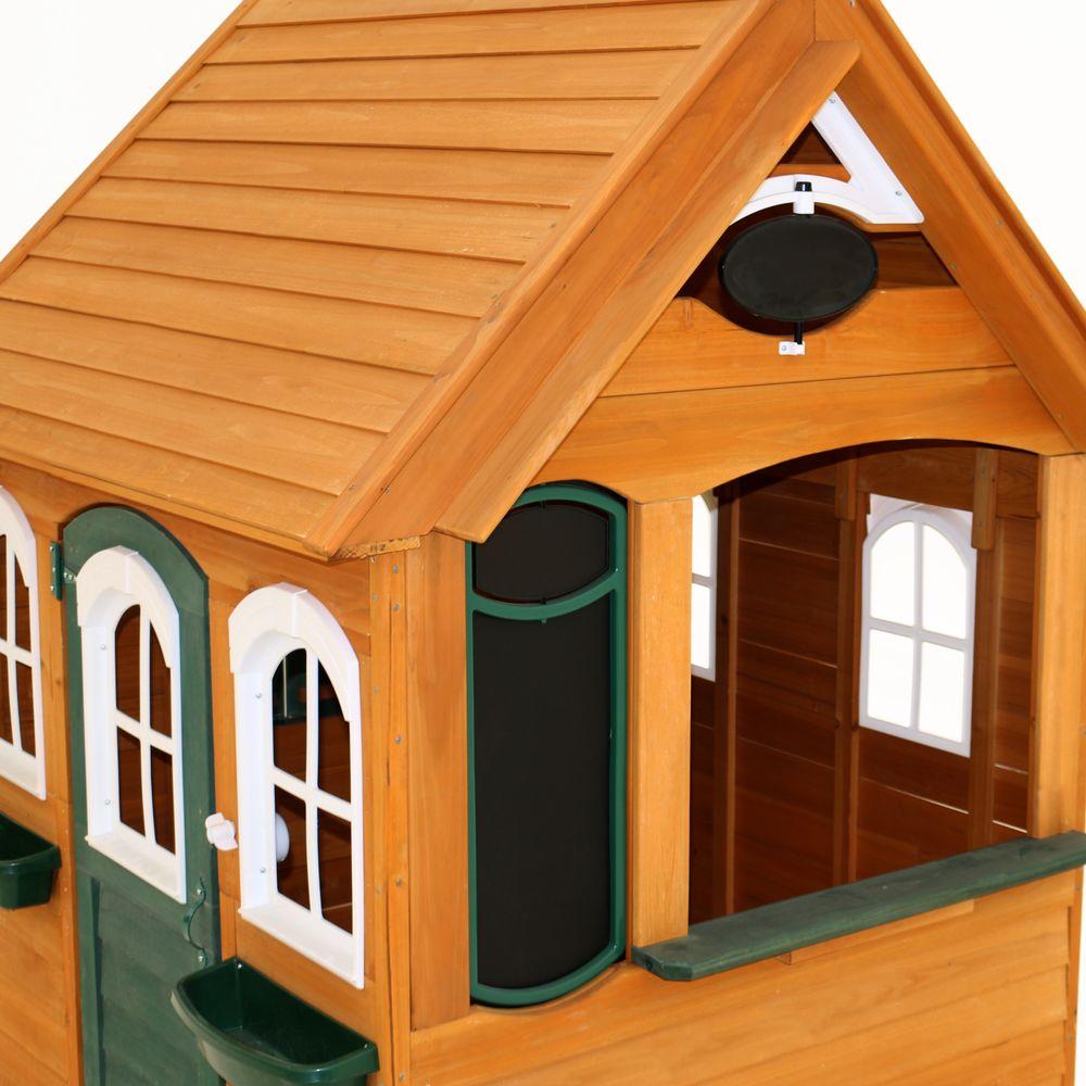 kidkraft bancroft wooden playhouse