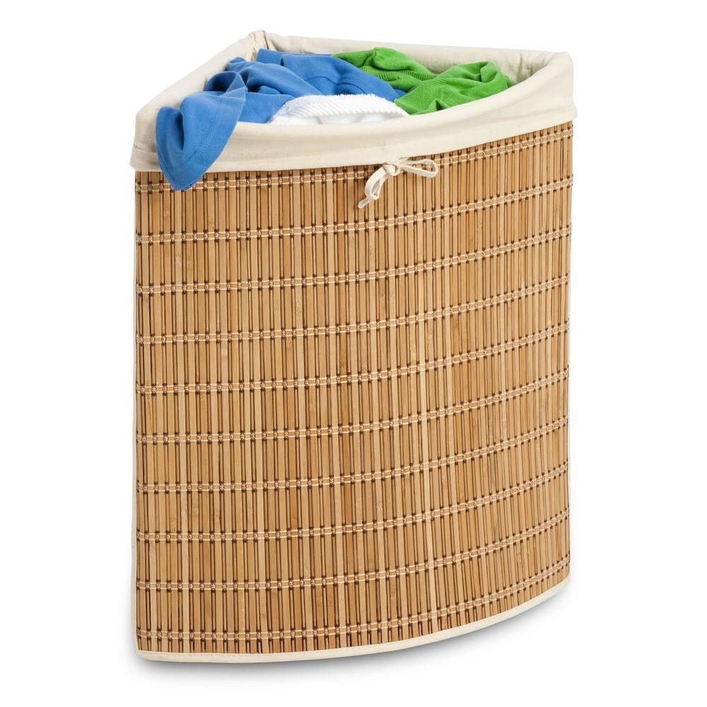 corner clothes basket