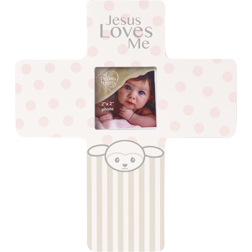 Pink Dotted Baby Picture Frame 2 x 2