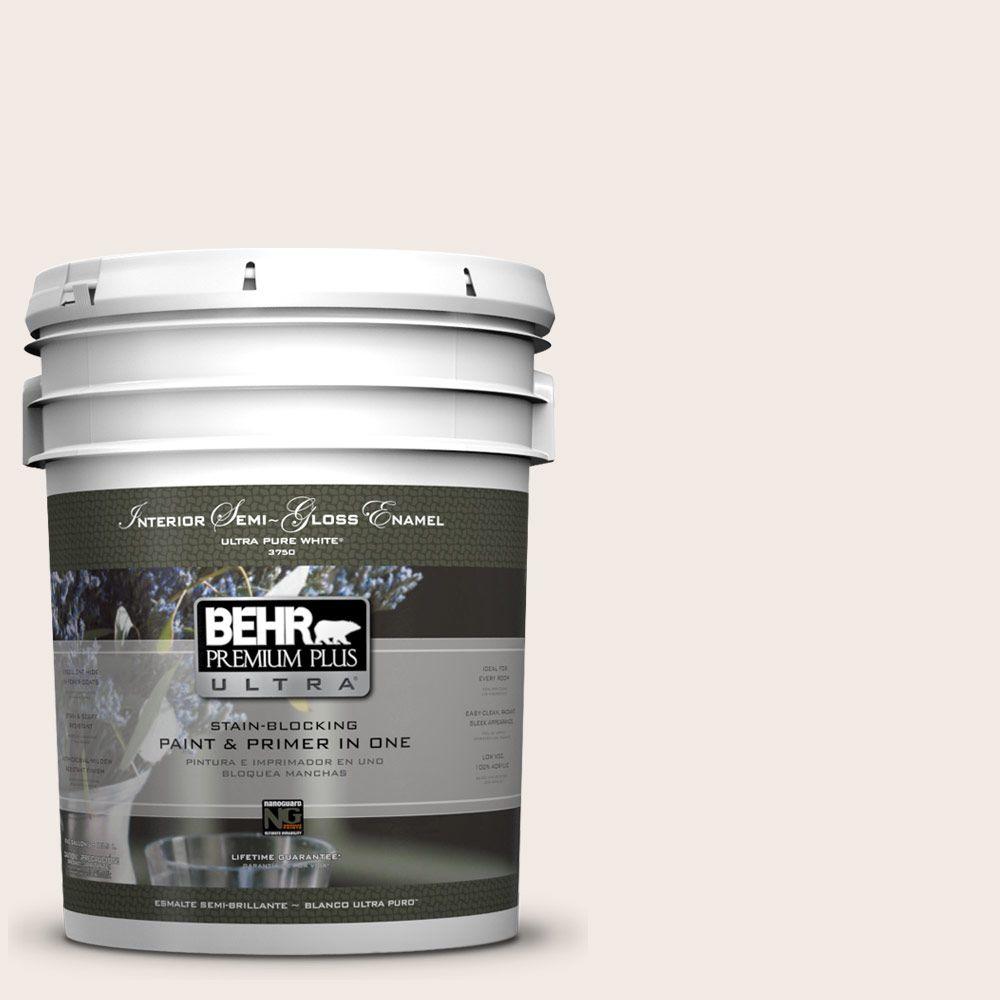 BEHR Premium Plus Ultra 5gal. PWN69 Fine Linen SemiGloss Enamel