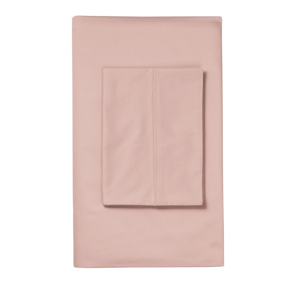 The Company Clic Solid Rose Quartz Sa King Pillowcase The Company Clic Solid Rose Quartz Sa King Pillowcase Set Of 2 Qt61 K Roseqtz Home Depot