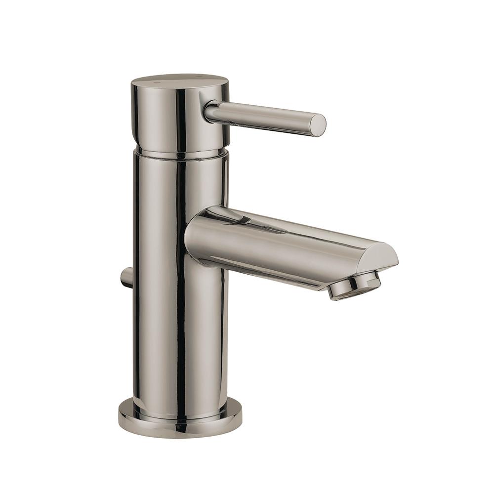 Design House Eastport Single Hole Single Handle Bathroom Faucet In Satin Nickel 547554 The Home Depot