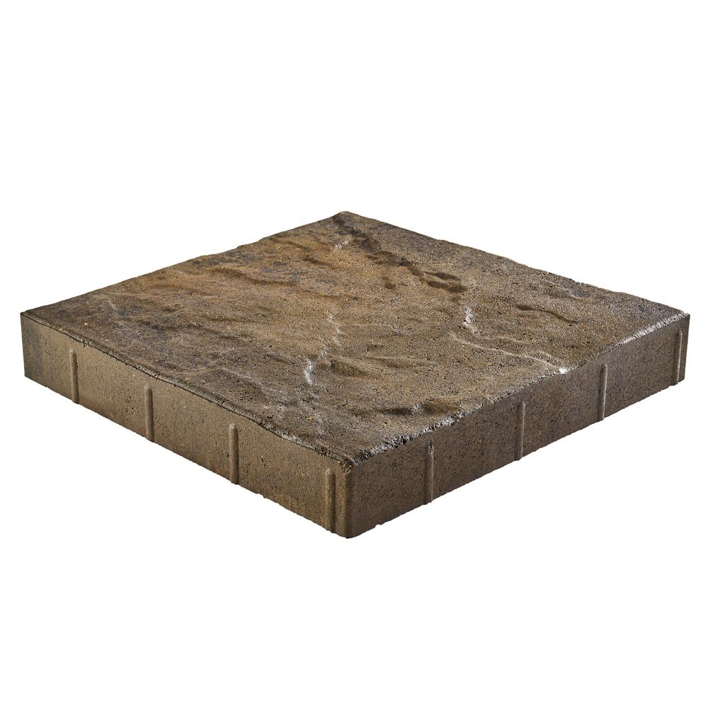 Stepping Stones Hardscapes The Home Depot Taverna 16 In L X W 50 Mm H Square Eddington