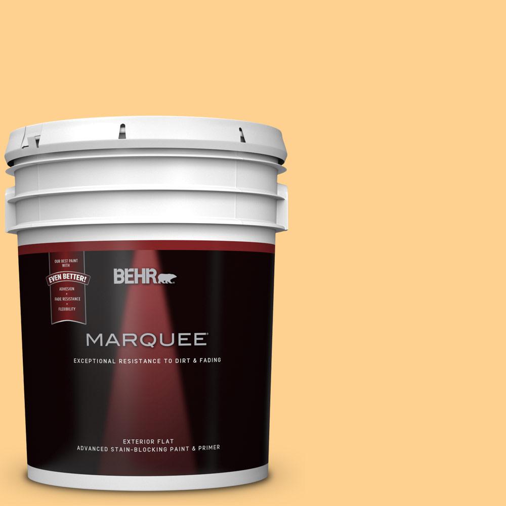 BEHR MARQUEE 5gal. 300B5 Honey Bird Flat Exterior Paint445405 The