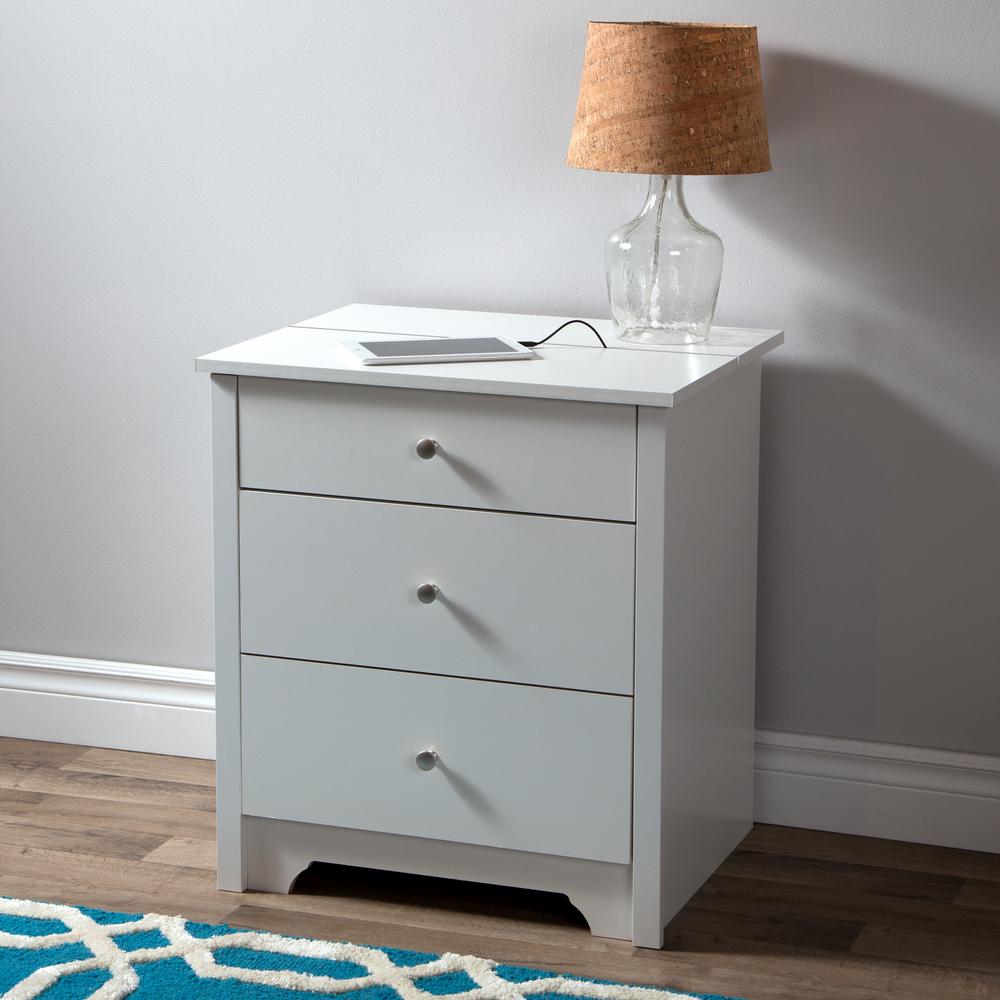 South Shore Nightstands Bedroom Furniture The Home Depot