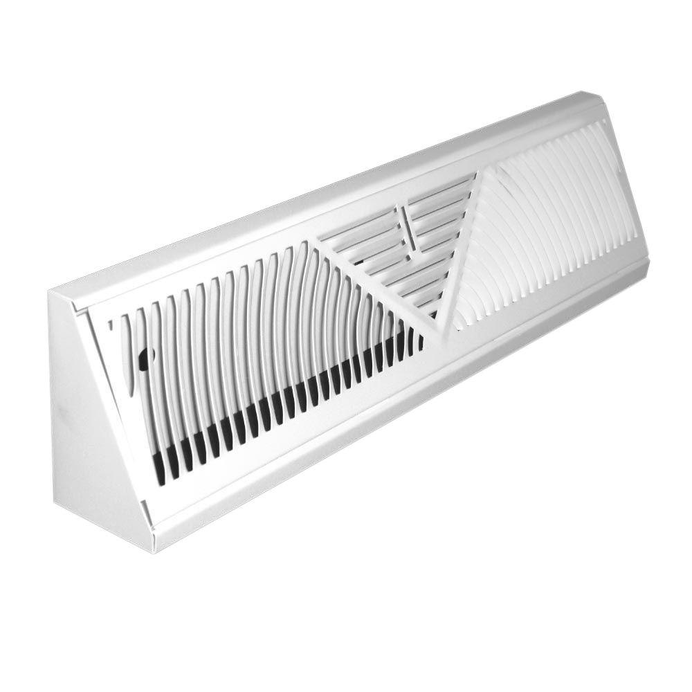 TruAire 24 in. Baseboard Diffuser ReturnH120RW The Home Depot