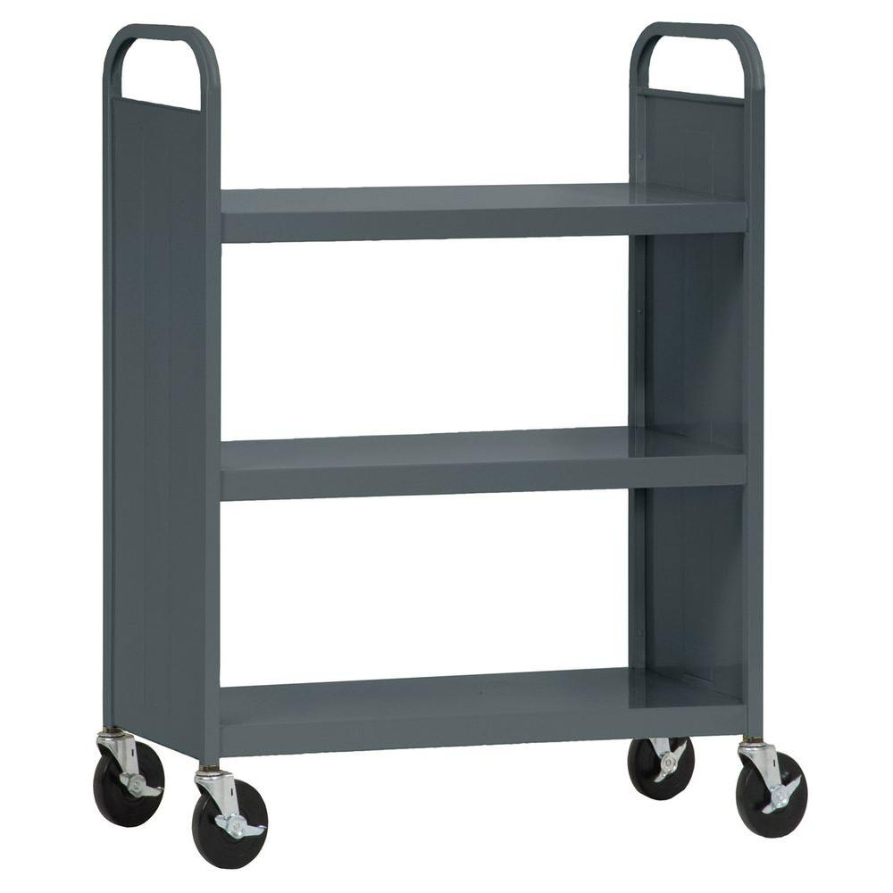 Sandusky 33 in. W x 18 in. D x 46 in. H Heavy Duty Steel Flat Shelf