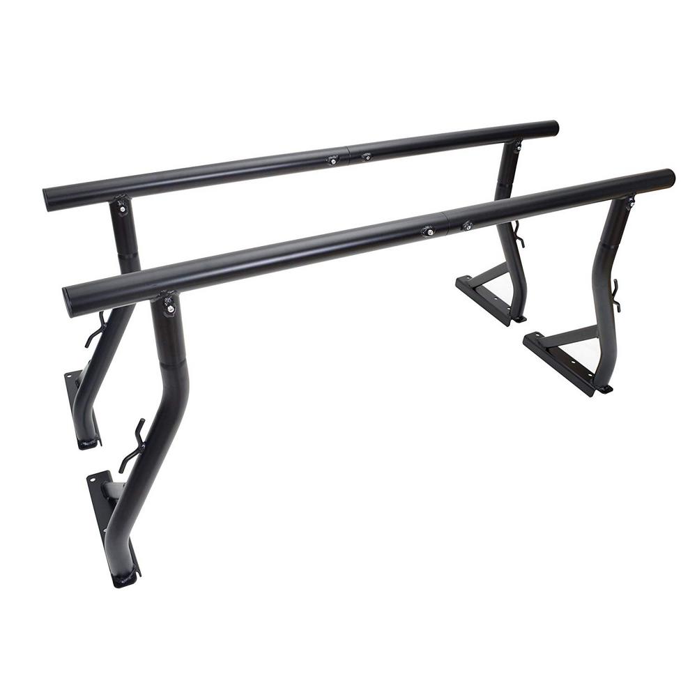 Truck Ladder Rack Adjustable Heavy Duty 800Lbs Contractor Lumber Kayak Utility