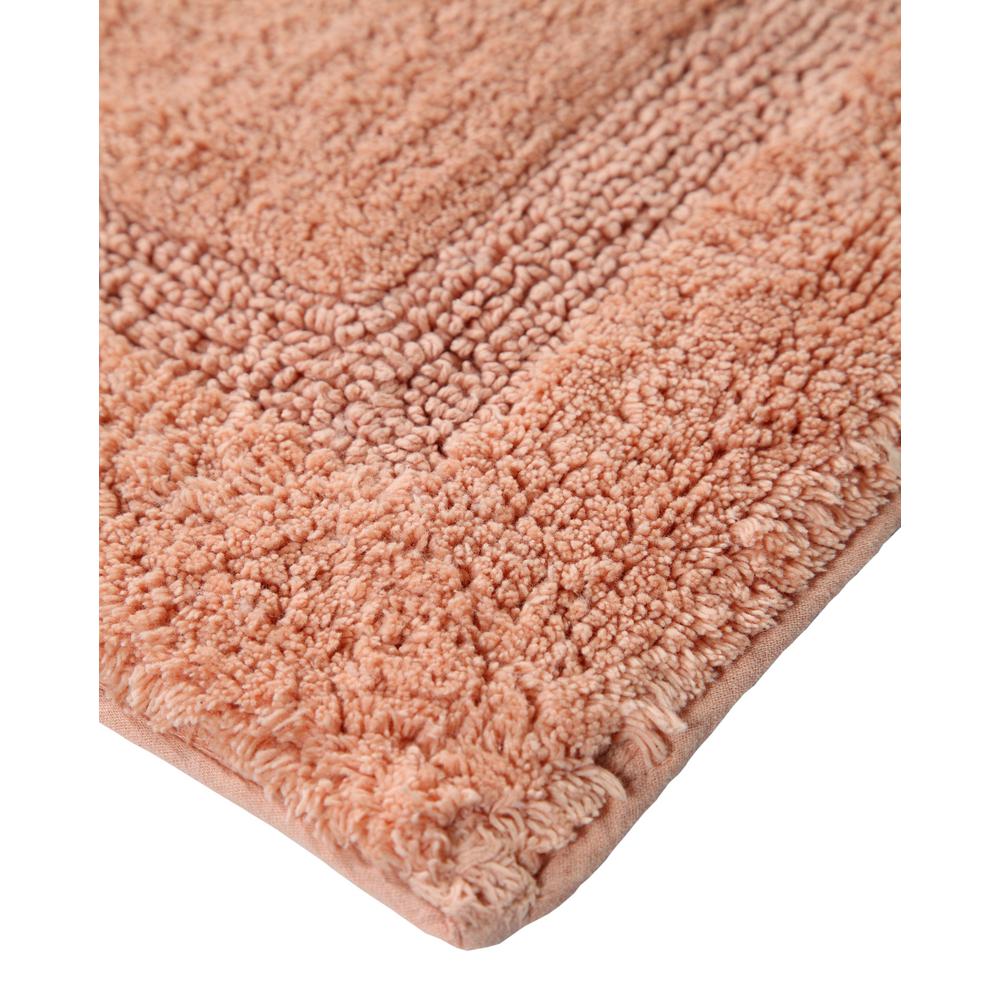orange bath mat