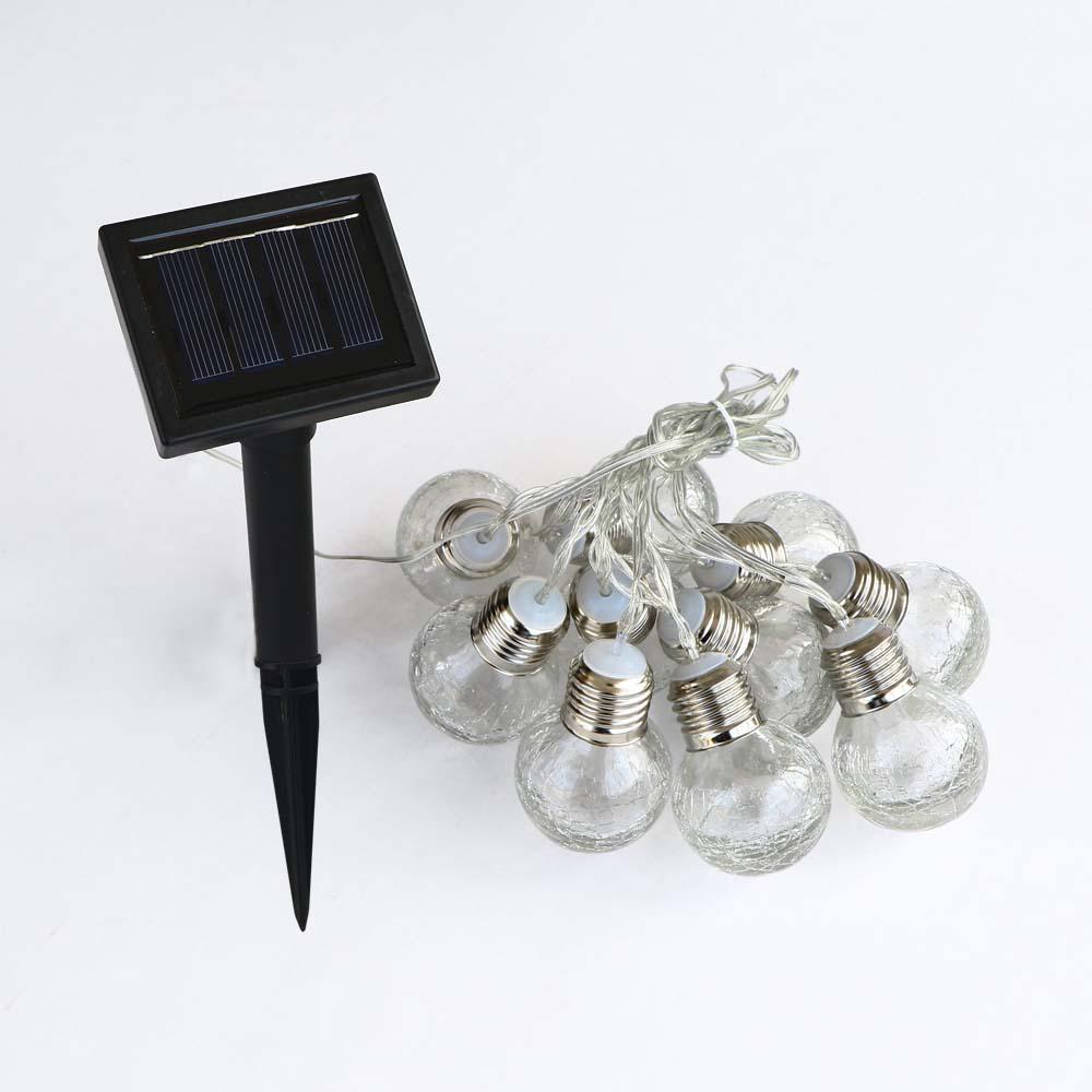 Hampton Bay 10 Light 12 Ft Integrated Led Clear Le Glass Ball Hampton Bay 10 Light 12 Ft Integrated Led Clear Le Glass Ball String