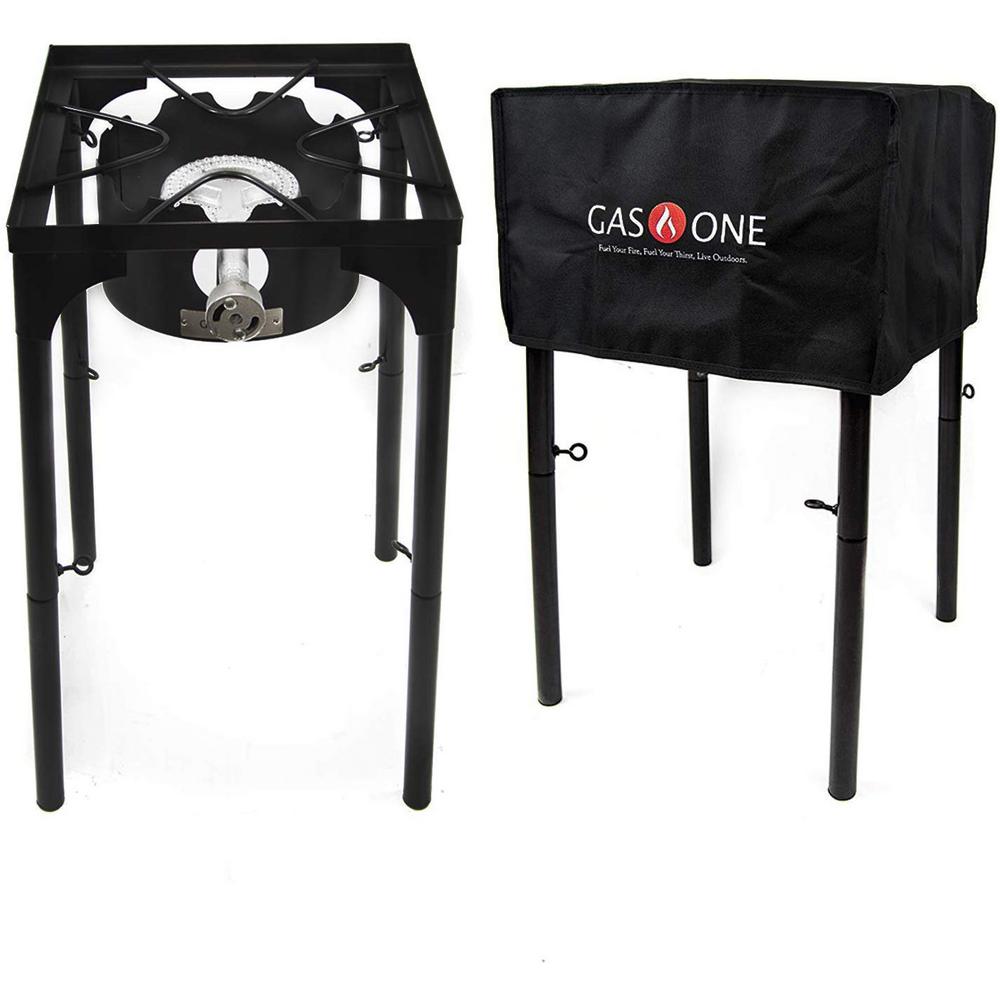 Gas One 100,000 BTU Tall High Pressure Single Propane Burner Outdoor