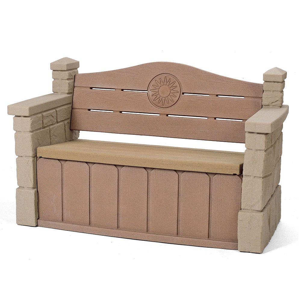 Step2 Outdoor Storage Patio Bench