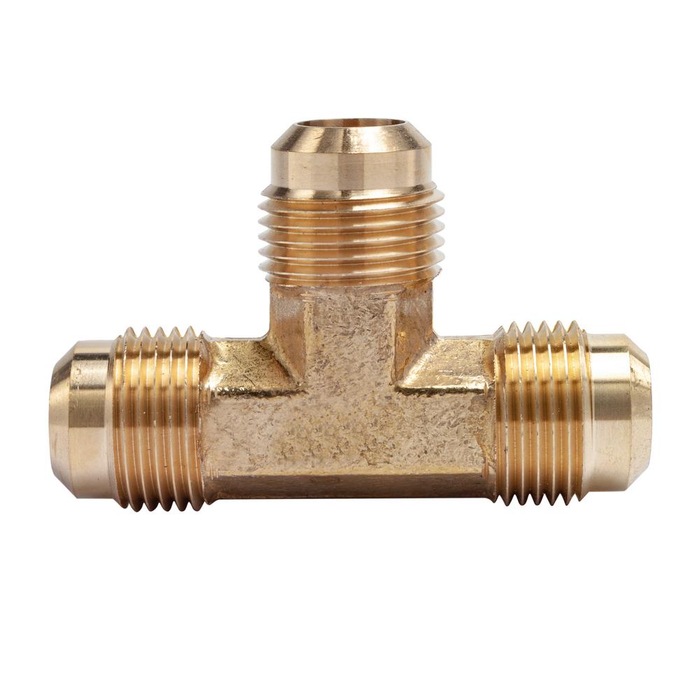 Pack of 5 LTWFITTING Brass 3//8 OD x 3//8 OD x 1//4 Male NPT Compression Branch Tee Fitting