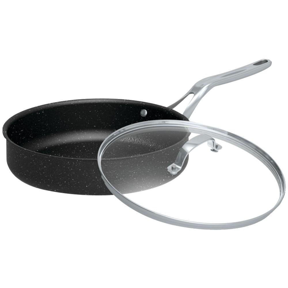 Starfrit Rock 4.7 Qt. Stainless Steel Handles Deep Fry Pan-060318-003 ...