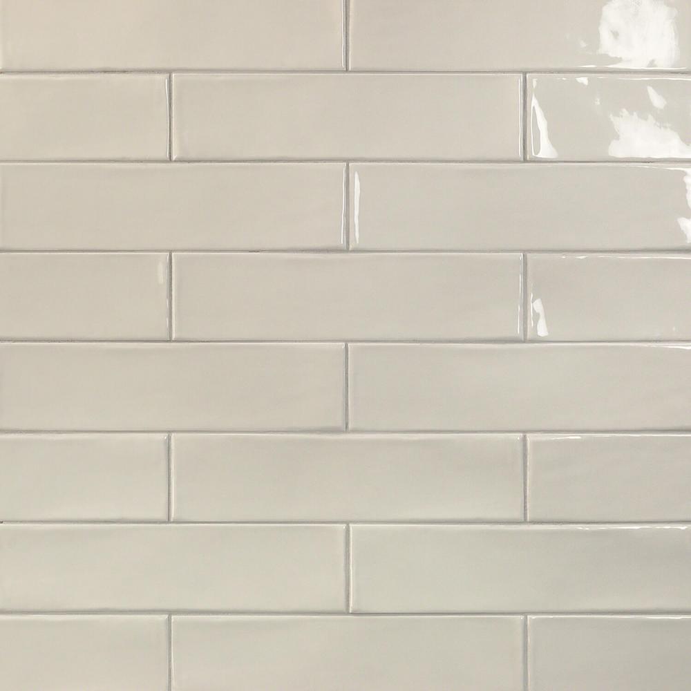 Splashback Tile Birmingham Dove Gray 3 In X 12 8mm Polished Splashback Tile Birmingham Dove Gray 3 In X 12 8mm Polished Ceramic Subway