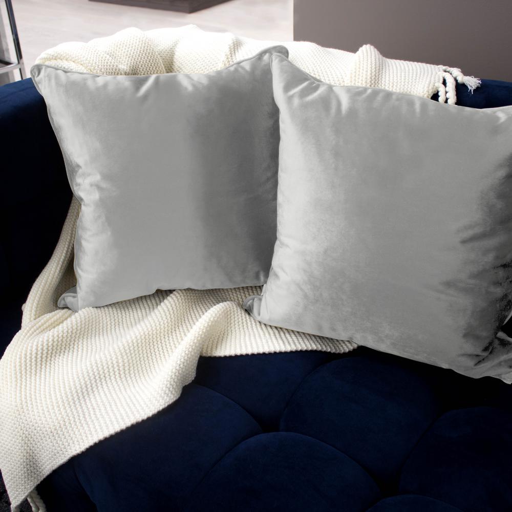 Light Grey Throw Pillows Home Decor The Home Depot