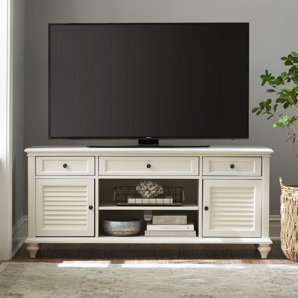 Home Decorators Collection Hamilton 26 In Polar White Tv Stand