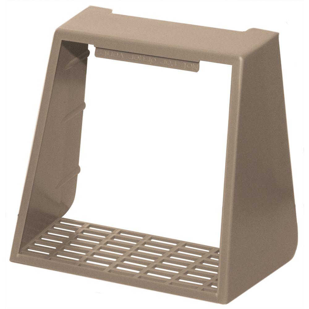Builders Edge 4 in. Hooded Vent Small Animal Guard 023Wicker