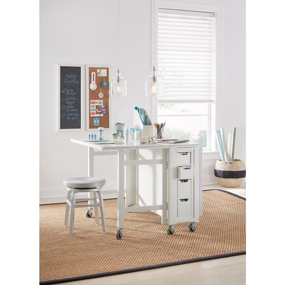 Martha Stewart Living Craft Space Picket Fence White Wooden