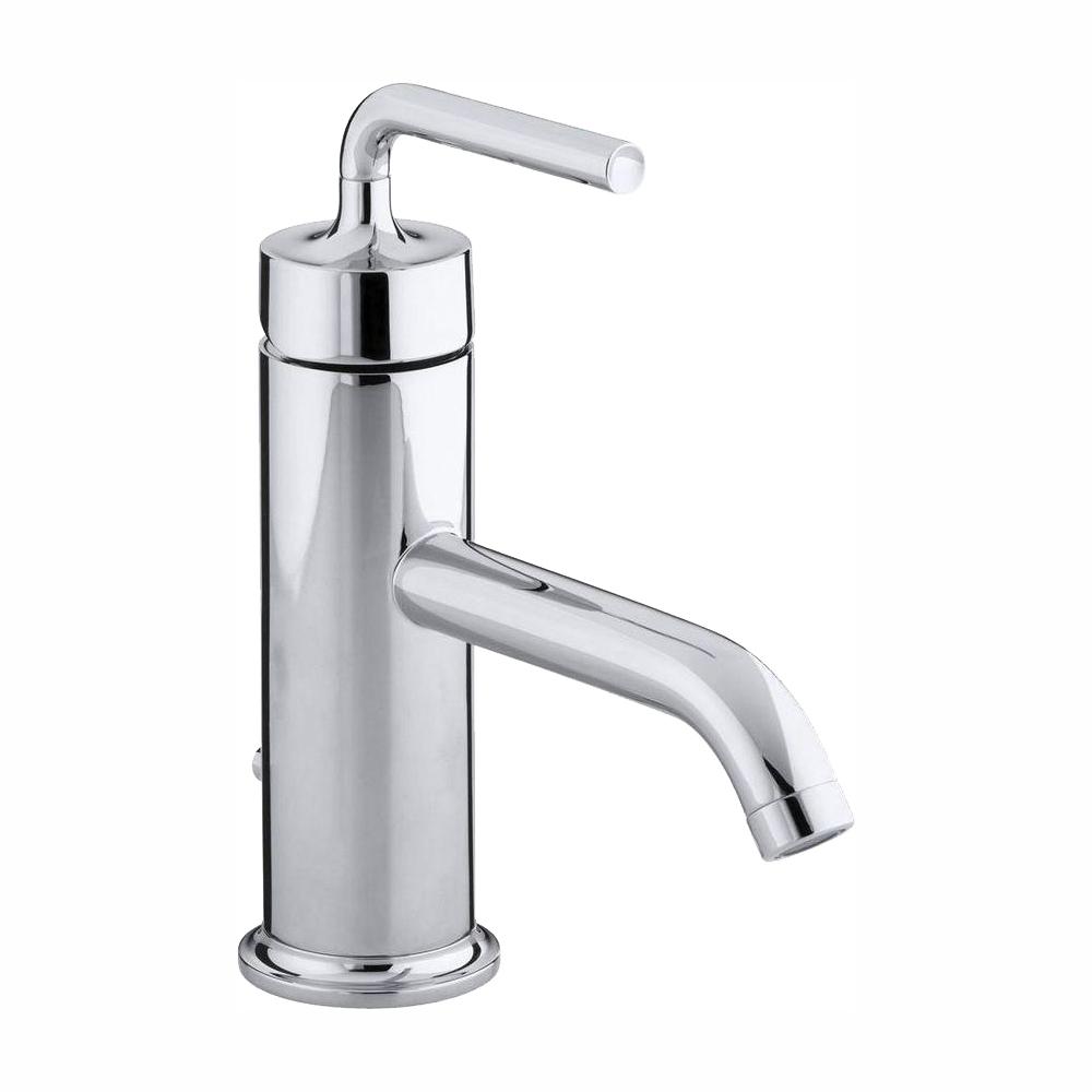 KOHLER Purist Single Hole Single Handle Low-Arc Bathroom ...