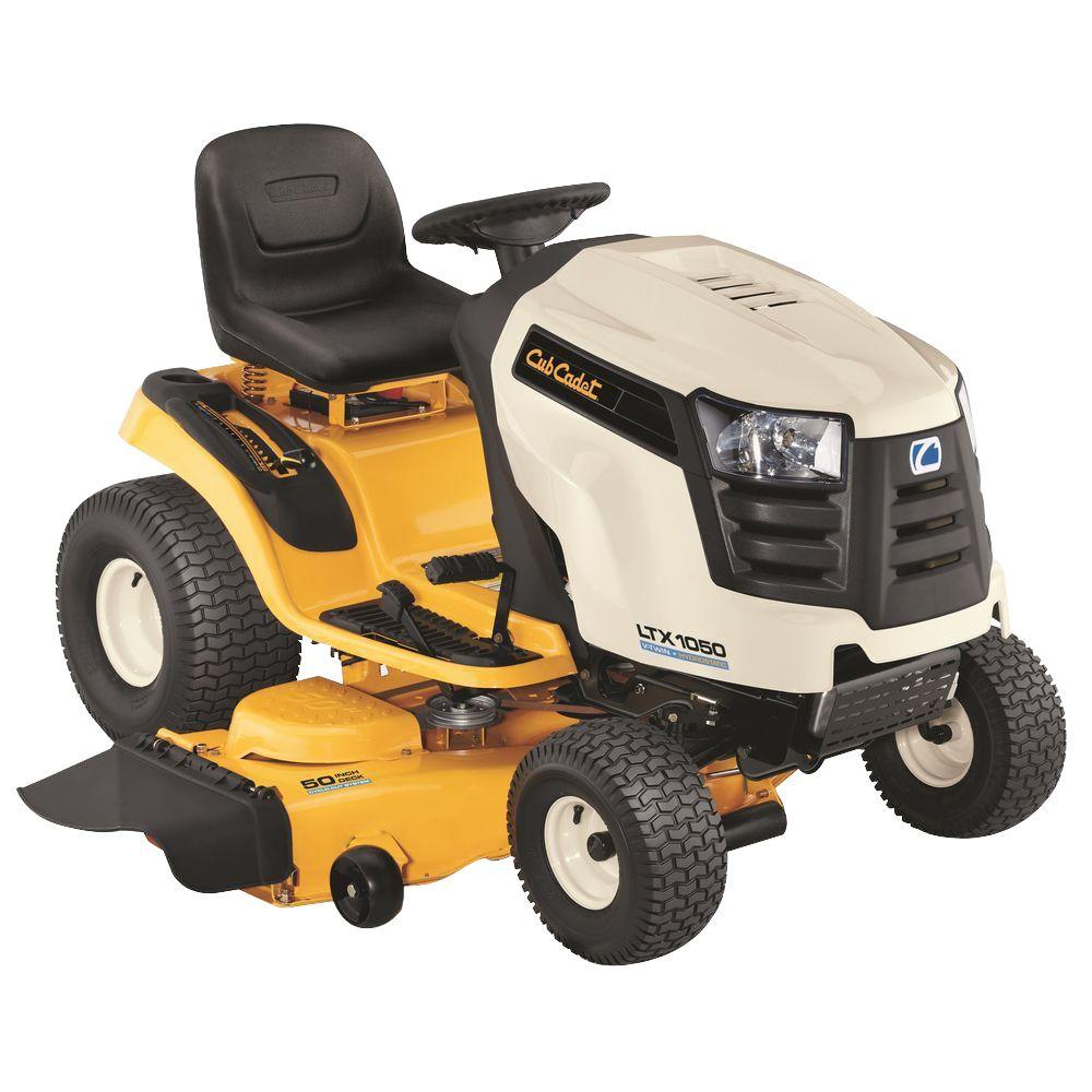 Cub Cadet Ltx1050 50 In 24 Hp V Twin Gas Hydrostatic Drive Front Engine Lawn Tractor Ltx1050