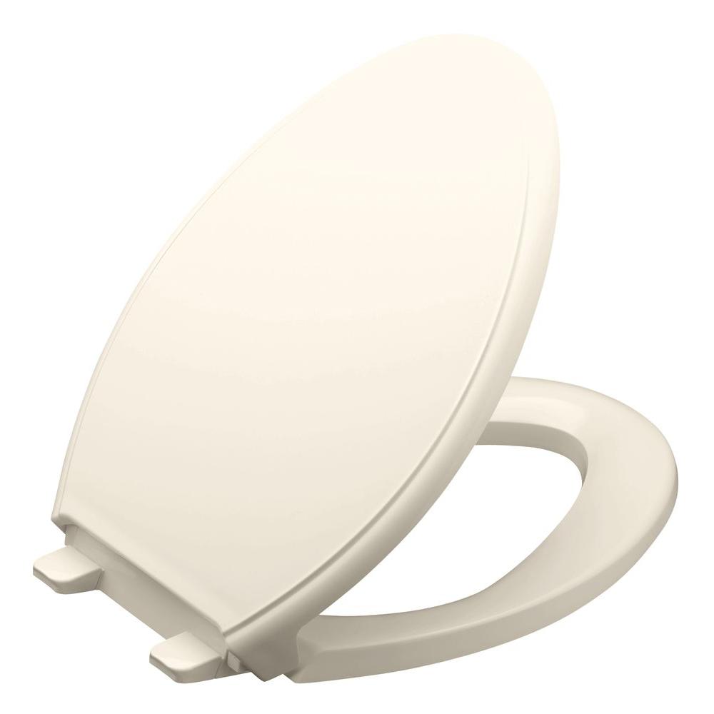 Elongated Beige Toilet Seats Toilets, Toilet Seats & Bidets The