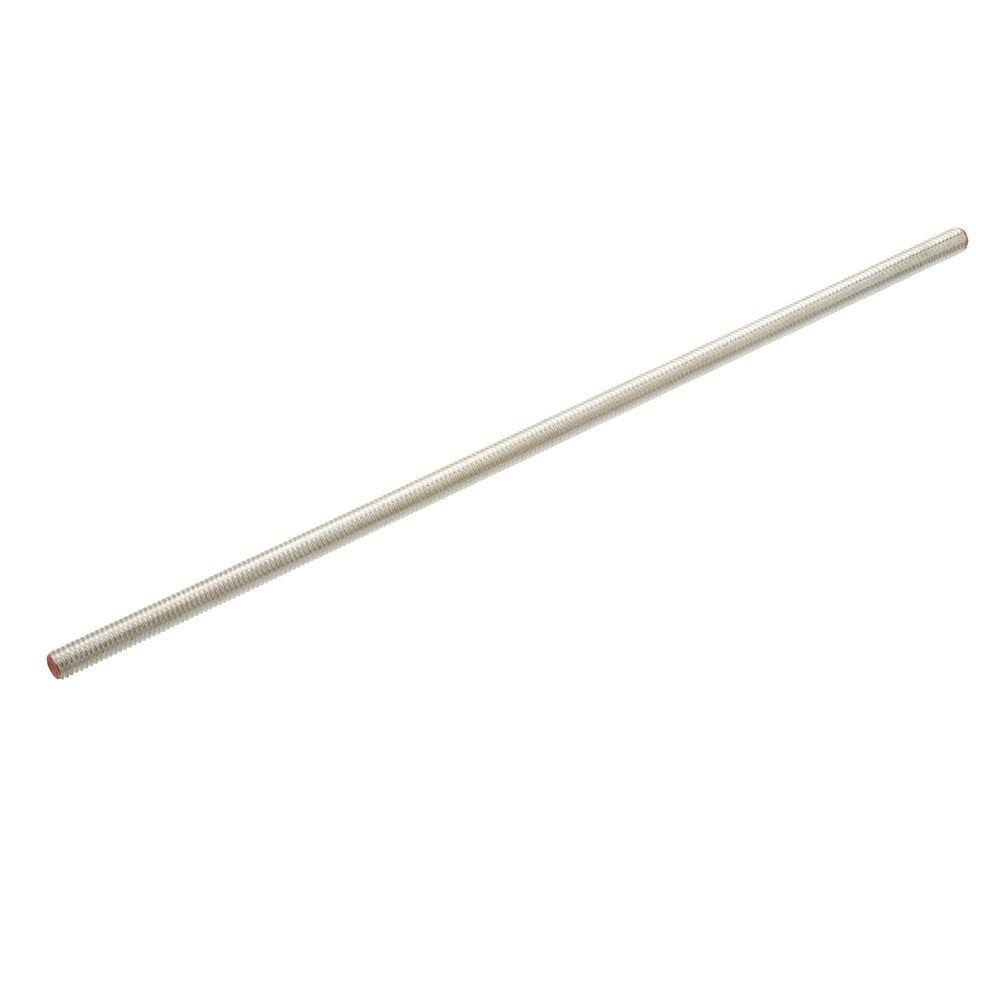 Everbilt 3 8 In X 72 Zinc Threaded Rod 801157 The Home Depot Zinc Threaded Rod