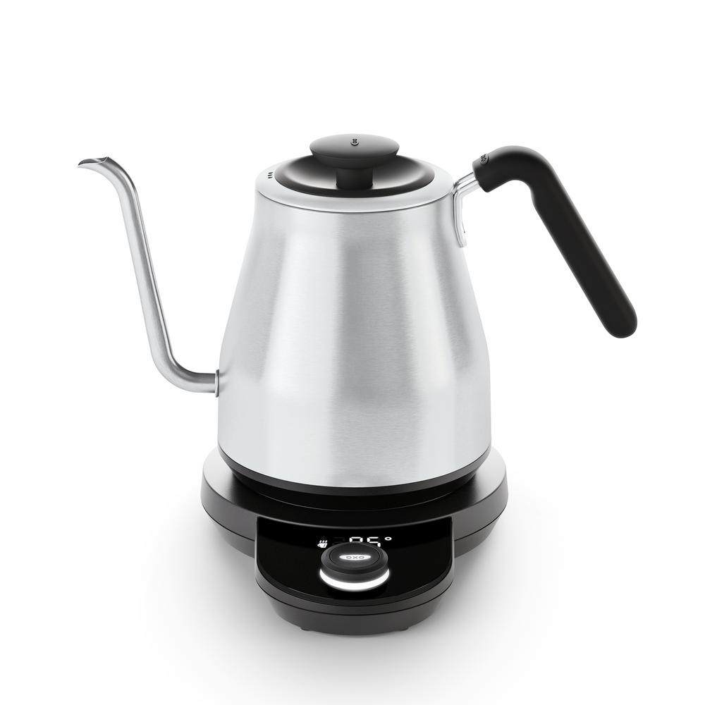 Electric Kettles Coffee Espresso Tea The Home Depot 4 2 Cup Adjule Temperature Pour Over Kettle