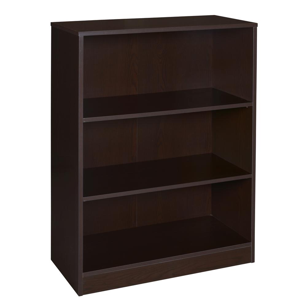 Niche Mod Truffle No Tools Assembly 42 In H X 30 W Bookcase Niche Mod Truffle No Tools Assembly 42 In H X 30 W Bookcase Nbc4230tf The Home Depot