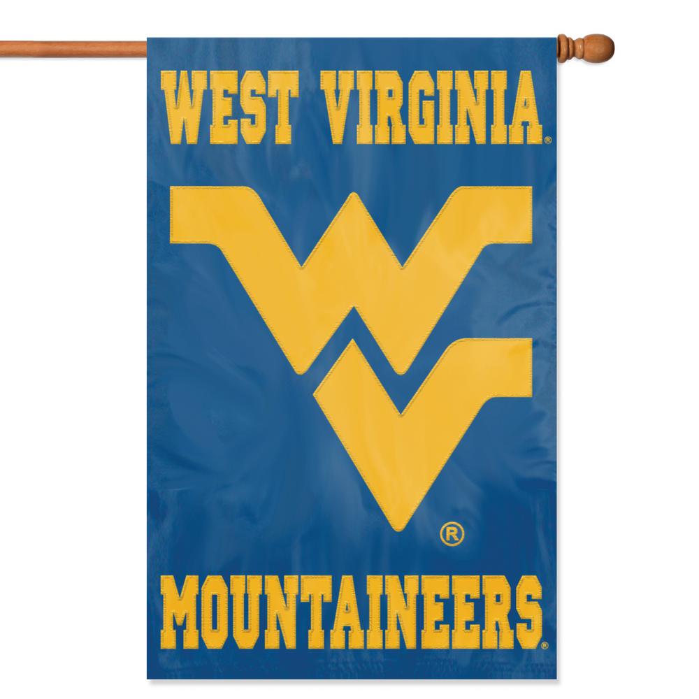 West Virginia Mountaineers Embroidered Garden Flag Window Flag FAST SHIPPING