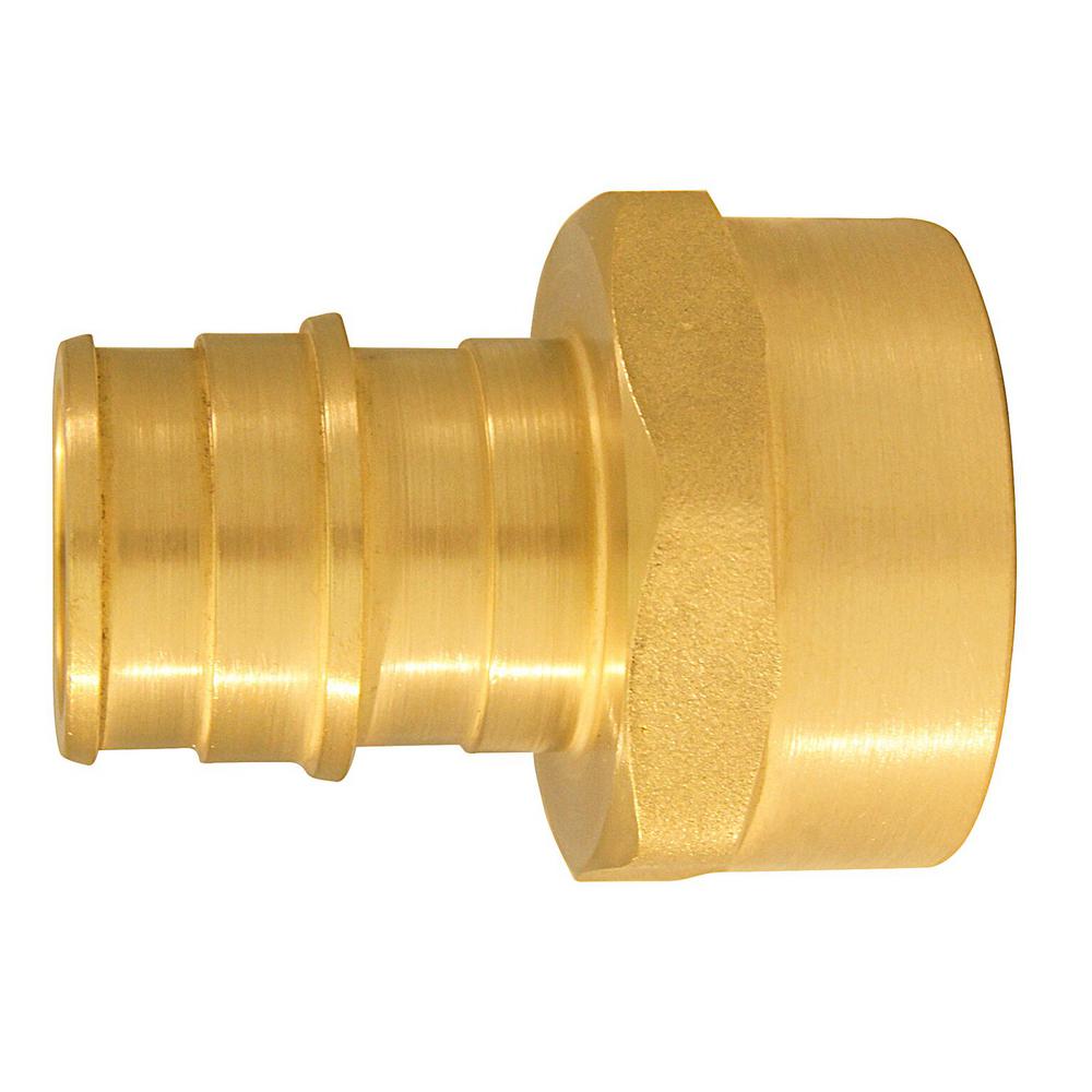 Apollo 3/4 In. Brass PEX-A Expansion Barb X 3/4 In. FNPT Female Adapter ...