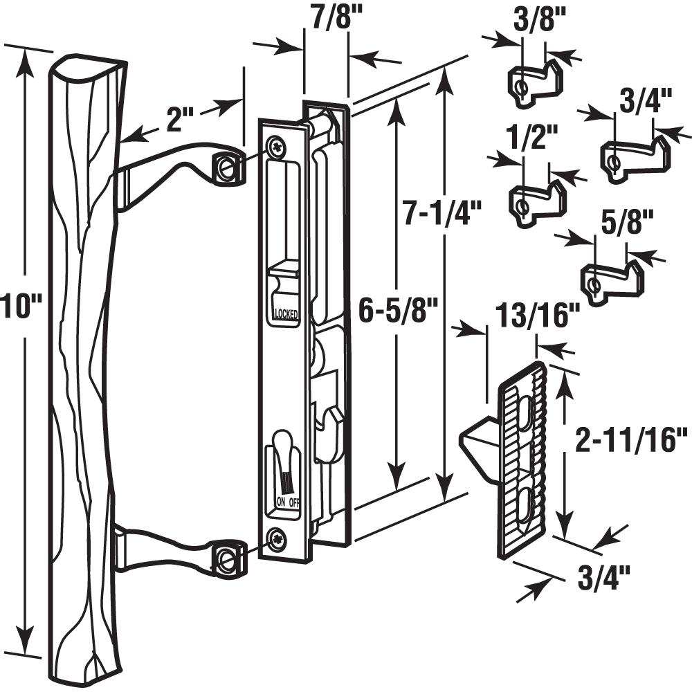 Prime Line Sliding Glass Door Handle Set 6 5 8 In Cast And Wood Hook Style Flush Mount Keyed C 1032 The Home Depot - 6 5 8 In Flush Mount Sliding Patio Door Handle Prime Line Sliding Glass Door Handle Set 6 5 8 In Cast And Wood Hook Style Flush Mount Keyed C 1032 The Home Depot - 6 5 8 In Flush Mount Sliding Patio Door Handle